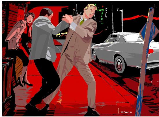 Le saint et sa Volvo